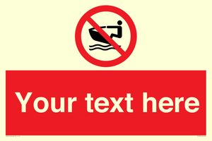 Custom No personal water craft